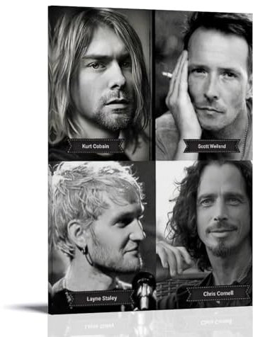 HUEAEHAHE Audioslave Poster Leinwand Deko Poster Aesthetic Poster Wanddeko 30x45cm Rahmenstil