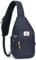SKYSPER Brusttasche Herren Klein Sling Bag Leicht Schultertasche Crossbody Umhängetasche für Männer Damen Reisen Wandern Outdoor