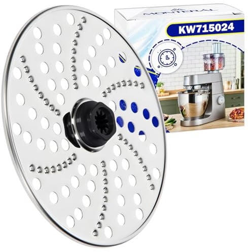 MONTERAL Disco per Grattugia per Robot da Cucina con Codice Originale KW715024 per Kenwood - Garanzia di 10 Anni