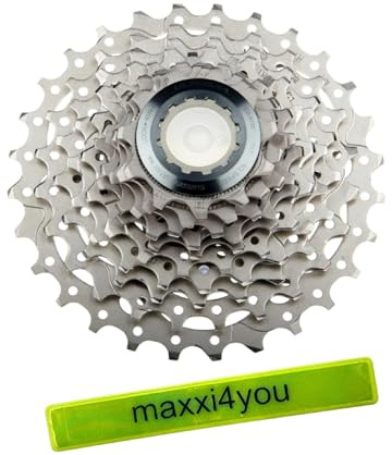 maxxi4you Shimano Ultegra Kassetten CS-6700 Road 10-Fach 11-28 Zähne inkl Reflexband