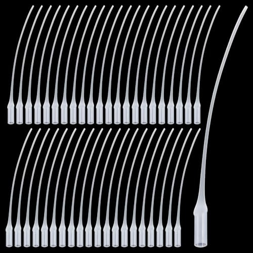 150Pcs Precision Glue Applicator Tips for Lab Use & DIY Craft Modeling | 4.7'' Fine Extender Nozzles for CA Glue, Micro Adhesive Tips for Detailed Hobby Models, Small Repairs, Lab Use & DIY Craft Mo