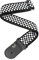 D'Addario Planet Waves 50C02 Gewebegurt Nylongewebe West Coast Collection Check Mate Länge: 1450mm Breite: 50mm, Schwarz-weiss