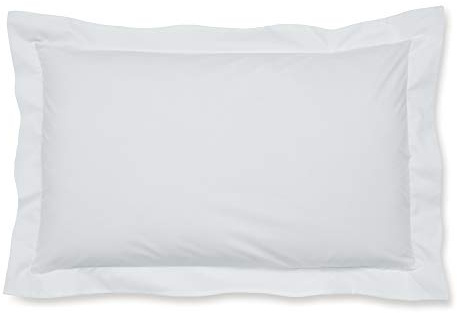 Catherine Lansfield Easy Iron Percale Oxford Pillowcase Pair White