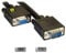 Aptii VGA Monitor Extension SVGA M-F 15 pin Cable Black 0.5 m