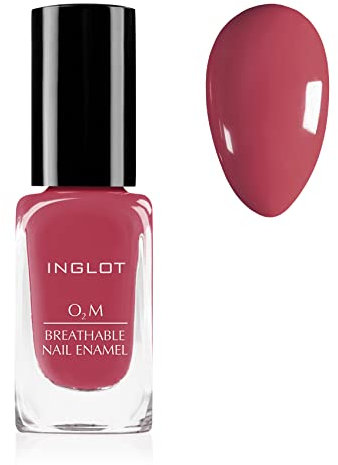 Inglot O2M Atmungsaktiver Nagellack, Luft-und Wasserdurchlässig, Hält den Nagel Langanhaltend in Optimalem Zustand, Perfekte Maniküre für Jeden Anlass, 11 ml : 682