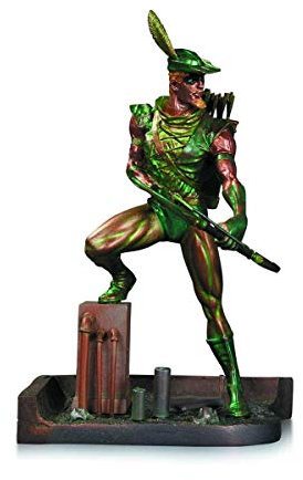 Dc Comics Green Arrow Mini-Statue aus Edelrost