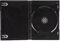 DragonTrading® - 100 custodie per DVD singole, colore nero, 14 mm