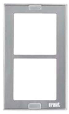 Urmet 1148/62 Telaio Portamoduli con cornice per 2 moduli per pulsantiera serie 1148