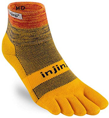 Injinji – Chaussettes mi-Haute avec Orteils séparés de la Gamme Trail pour Homme