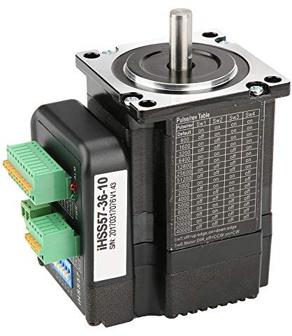 Nema 23 Schrittmotor IHSS57-36-10 DC36V Motor Driver Kit Hohes Drehmoment 1Nm Hybrid Closed Loop Stepper Servo für CNC Drucken Textilmaschine