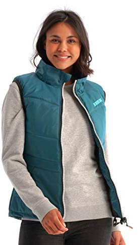 Jobe Teal Femmes 50 Newton Bodywarmer Damen aus dunklem Stahl, S