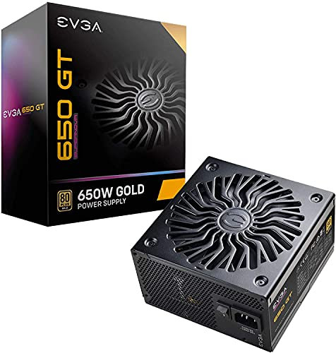 EVGA PSU 650W,GT,80PLS,4PCS,7YRS WNT,EU