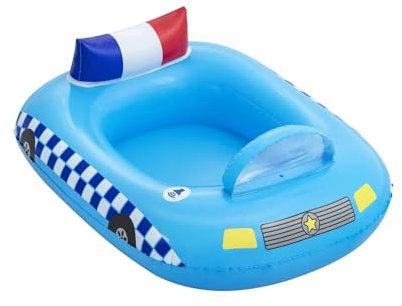 Bestway Barco Hinchable Funspeakers™ - Coche de policía - para Niños - 97 x 74 cm