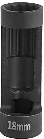 18mm Socket STRUT NUT Socket,Suspension Strut Socket Tool 1/2in DR. x 18mm 12PT VM Number 3353 Accessory