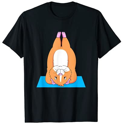 Nagetier Posen Yoga Hamster T-Shirt