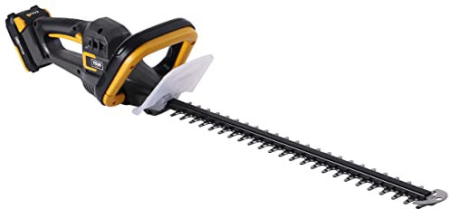 TEXAS HTX 2000 Akku Heckenschere (20 Volt, 52 cm Schnittlänge, 15mm Schnittstärke, inkl. 2 Ah Akku und Ladegerät)