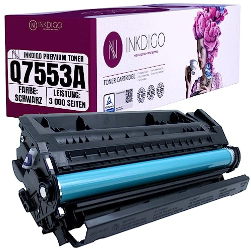 Q7553A XL - Premium TÜV Toner Schwarz Kompatibel für drucker HP LaserJet P2015 P2015d P2015dn P2015x M2727nf M2727nfs
