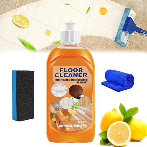 Sayceil Nettoyant de sol Aucosh - Nettoyant de sol - Nettoyant puissant pour sols en carrelage et en bois - Nettoyage multi-effet sans endommager le sol (1 pièce)