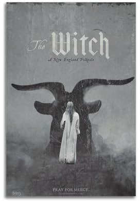 SZTIANCAI Filmposter The Witch für Schlafzimmer, Wohnzimmer, Wanddekoration, Poster, Ästhetik, Art-Deco, 30 x 45 cm, ungerahmter Stil