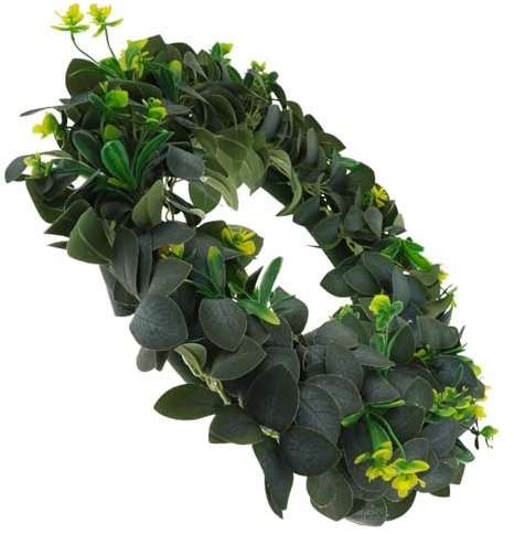 SEWOART Einzigartiger Blumenkranz- Für Hochzeitsfeiern Uv-geschützter Blumenkranz Aus Kunststoff