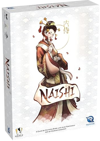 Renegade Naishi, strategisches Kartenspiel auf Englisch | Englisches Kartenspiel für 2 Spieler, 20 Minuten, ab 14; River-Drafting, feste Kartenreihenfolge und Gesandte