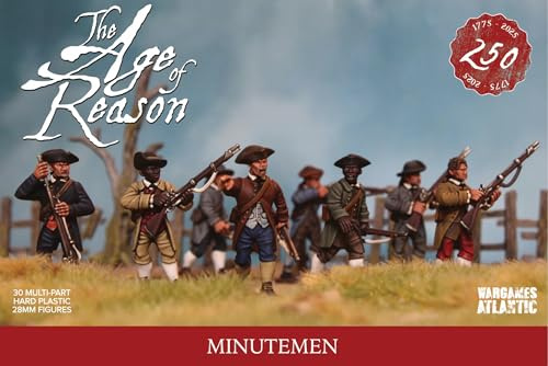 Wargames Atlantic, The Age of Reason, Minutemen, Scale Miniatures