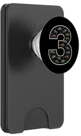 3. Geburtstag 3 Jahre alt Tank Jungen Mädchen Militär PopSockets PopWallet für MagSafe