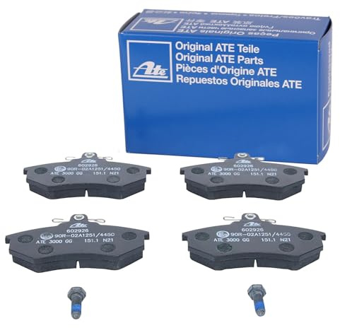 ATE Bremsbelagsatz, Scheibenbremse 13.0460-2926.2 | Kompatibel mit: AUDI 80 B2 Stufenheck, 90 B2, COUPE B2, COUPE B3