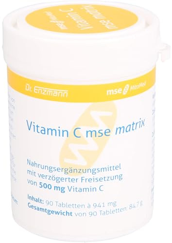 Vitamin C Mse Matrix Tabl 90 stk (1er Pack)