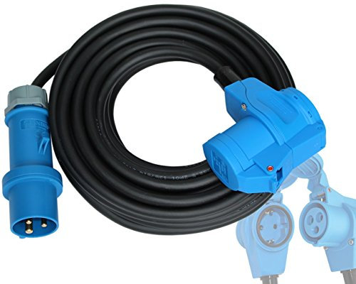 Elbow Pipe Connector Caravan Boat Camping H07 3x2,5 mm Cable 15 m L