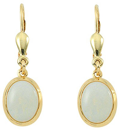 Ohrhänger mit Opal aus 585 Gold 14 Karat