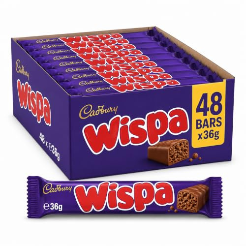 Cadbury Wispa Chocolate Bar (48x36g)