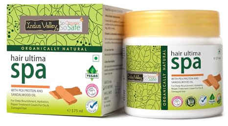 Indus Valley Hair Ultima Spa | Donne un effet nourrissant aux racines profondes | Aide à renforcer les cheveux (175)