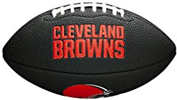 Salomon Unisex-Youth Mini NFL Team Soft Touch Ball, Cleveland Browns