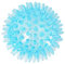 Igelball Massageball - Weich & massageball mit Noppen - Hilft bei Linderung von Verspannungen und Stress, Blau 6cm