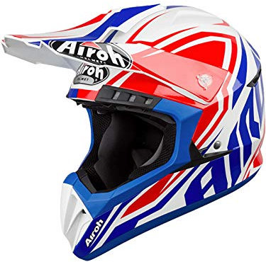 AIROH Unisex – Erwachsene Switch Helmet, Blau, L