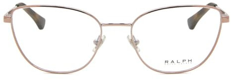 RALPH by Lauren RA6046 Cat Eye Prescription Eyewear Frames, Glänzendes hellrosa/demo-Objektiv