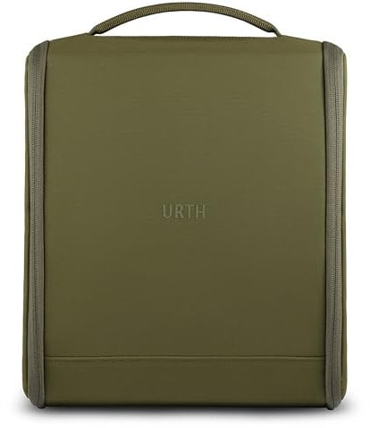 Urth Norite 11.3L Camera Insert Bag - Water Resistant, Padded, Recycled Case for DSLR/SLR Camera, Lens and Photography Accessories in Green