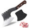 KENTROON Kitchen Knife,High Carbon Steel Hand Forged Chef's Knife Full Tang Design Ideal for Restaurant,Kitchen Outdoor BBQ
