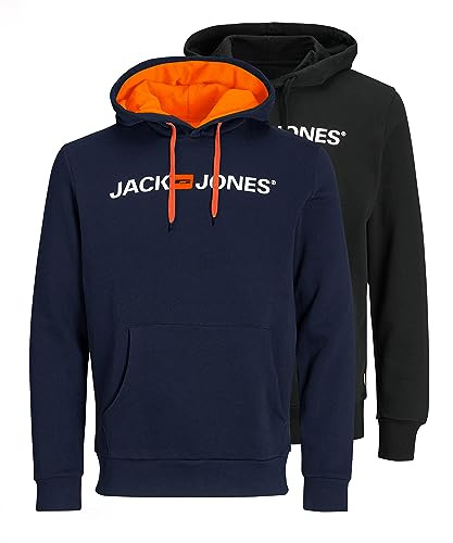 Jack & Jones Male Hoodie, Pack of 2, XXL