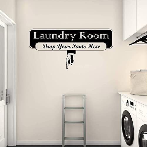 Pegatina De Protección Del Medio Ambiente Decoración Del Hogar Cuarto De Lavado Lavadora Alfabeto Decorativo Pegatinas De Pared Decoración De Pvc 87X42Cm