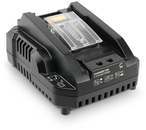 CELLONIC 14.4V-18V Charger Compatible with Makita Li-Ion Lithium Ion Batteries - 3A DC18RC-MINI, DC18RCT, DC18RC, DC18RA, DC18SD Replacement Mini Power Tool Battery Charger, Cable and UK Plug
