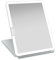 LUNA London Eclipse LED Lighted Travel Vanity Makeup Mirror | 3 Colour Light, Compact, Portable, Lighted, Rechargeable, Illuminated Mirror | Perfect for Travel, Makeup & Beauty Needs | Chalk Grey