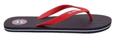 FC Bayern München | Flip-Flops | Badelatschen | Zehentrenner | Essential | Erwachsene | Rot oder Navy