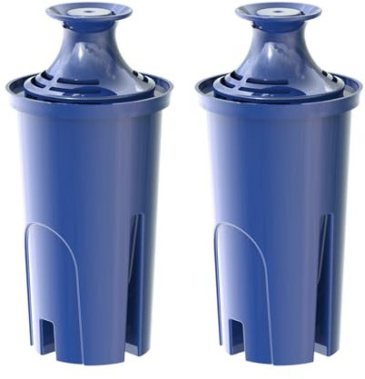 FACHIOO Alkaline Water Filter, Replacement for Brita® classic 35557, OB03, Mavea® 107007, Brita® Pitchers Grand, Lake, Capri, Wave and More, NSF Certified, 2 Packs
