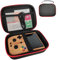 Kuxiptin Game Controller Organiser Bag, Game Console Organiser Bag, Eva Storage Bag for Game Consoles, Travel Friendly, 360 Degree Protective Case for Game Consoles for Travel,, Single Attribute, see
