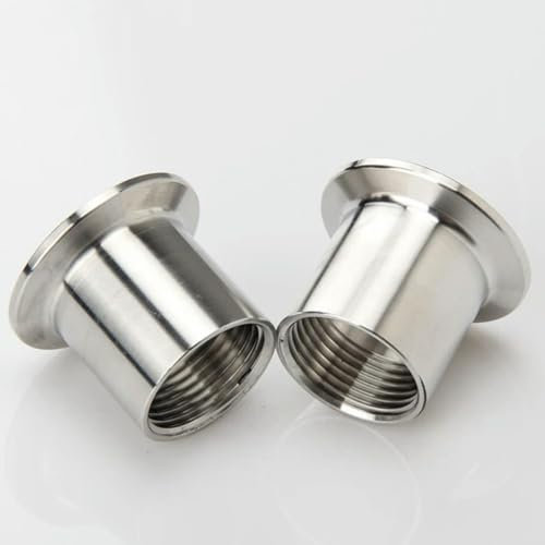 Maschio 1/4 3/8 1/2 3/4 1 Femmina x 0,5 1,5 2 2,5 Tri Clamp Raccordo per tubi Connettore SUS304 Acciaio-Femmina-K50.5mm-3/4