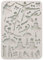 Stamperia - Silicone Mould A5 for Scrapbooks, Albums, Bullet Journals and More, Ballet, Non-Stick, Suitable for Air-Dry Clay and More, Perfect for Crafts and Gifting (The Nutcracker)
