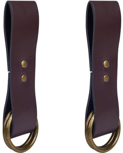 GORGECRAFT 2 Stück PU Lederrock Wandergürtel Renaissance Mittelalterlicher Vintage Gürtel Rock Wanderclips Kruggurt Bundzubehör Für Renaissance Kostüme Gürtel Jahrmarkt Cosplay Kleidungsstück Kamel