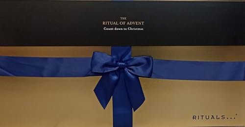 ZweiohrkerZen Set: Rituals AdventsKalender 3D. 24 luxuriöse Geschenke + 1x zweiohrkerzen Weihnachtsmannkarte